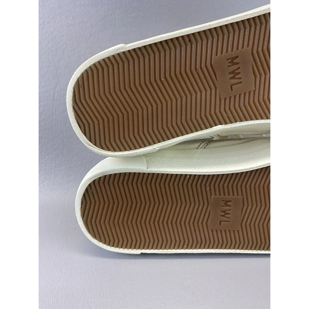 Madewell Sidewalk Low Top Women's Sz 8.5M Men's 7M Athletic Canvas Sneaker Shoes